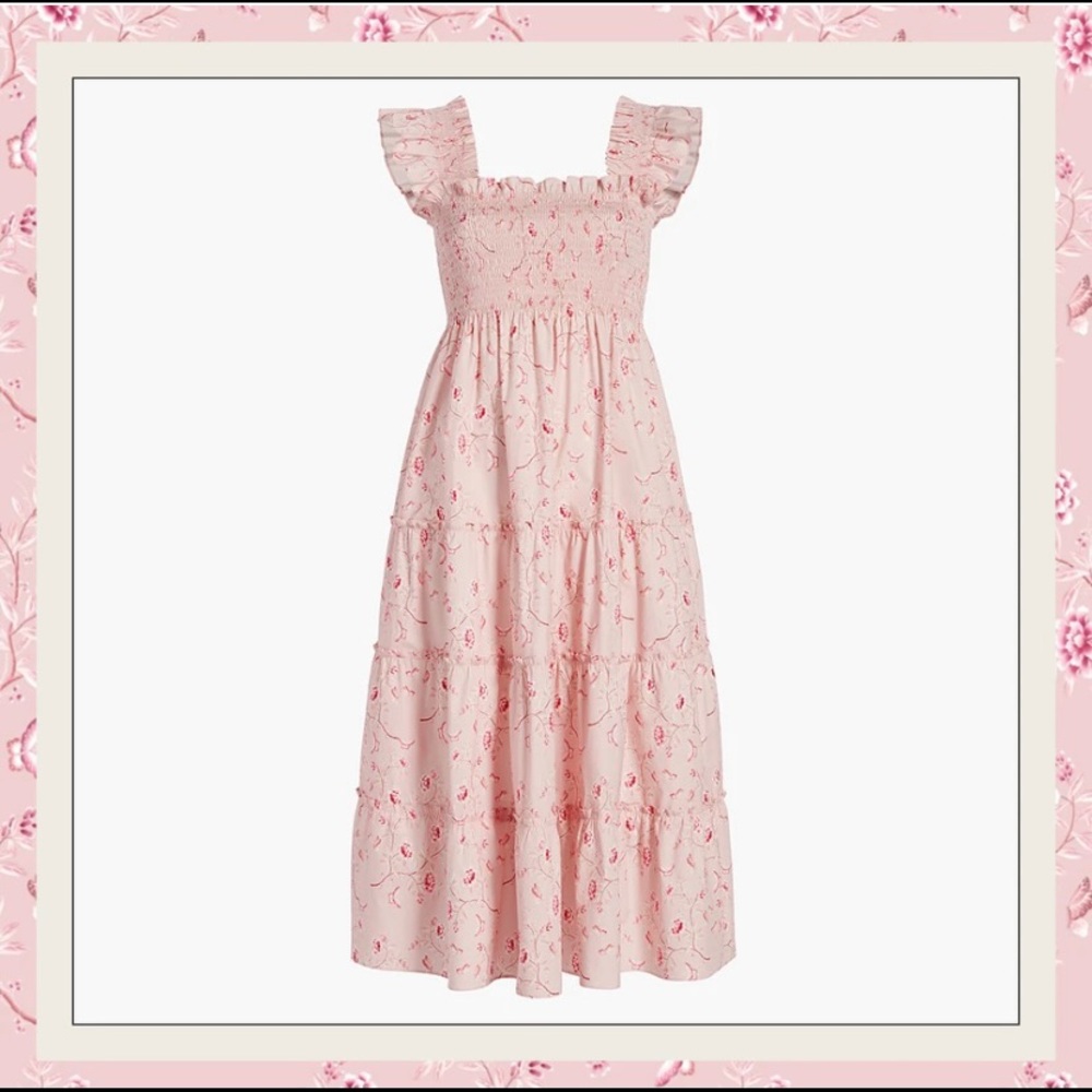 Pink Bridgerton Hill House Ellie Nap Dress - M